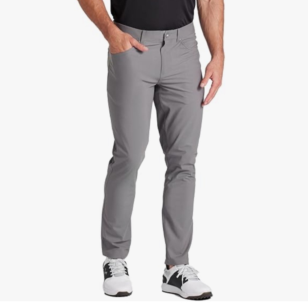 Men's Gray Puma Golf Pants